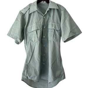 1940s 40s True Vintage Safari Field Military Africa WWII Short Sleeve Shirt 15